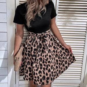 Leopard Print Dress